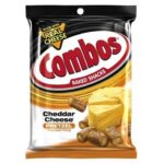 Combos Stuffed Snakes Chaddar Cheese Baked Pretzel 6.3oz (178.6g)
