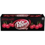 Dr Pepper Cherry 12 Pack Cans (355ml)