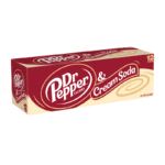 Dr Pepper & Cream Soda 12-Pack - 12 x 12fl.oz (355ml)