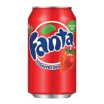 Fanta Strawberry Soda 355ml Can