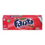 Fanta Strawberry 12oz (355ml) cans 12 pack