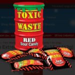 Toxic Waste Red Drum Extreme Sour Candy 1.5oz (42g)