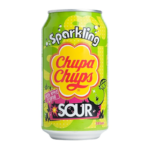 Chupa Chups Sour Green Apple Soda - 345ml
