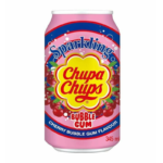 Chupa Chups Cherry Bubble Gum Soda - 345ml