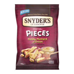 Snyder's Honey Mustard & Onion Flavored Pretzel, (110g)