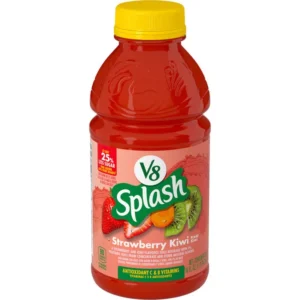 V 8 Splash Strawberry Kiwi Juice, 16oz (473ml)